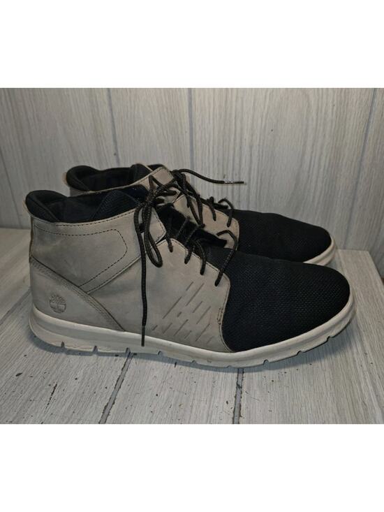 Timberland Mens Graydon Chukka Brown Leather Mesh Boots Shoes Size 12 #JJ11+3 main image 9